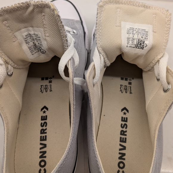 Light Gray Converse - Picture 5 of 11
